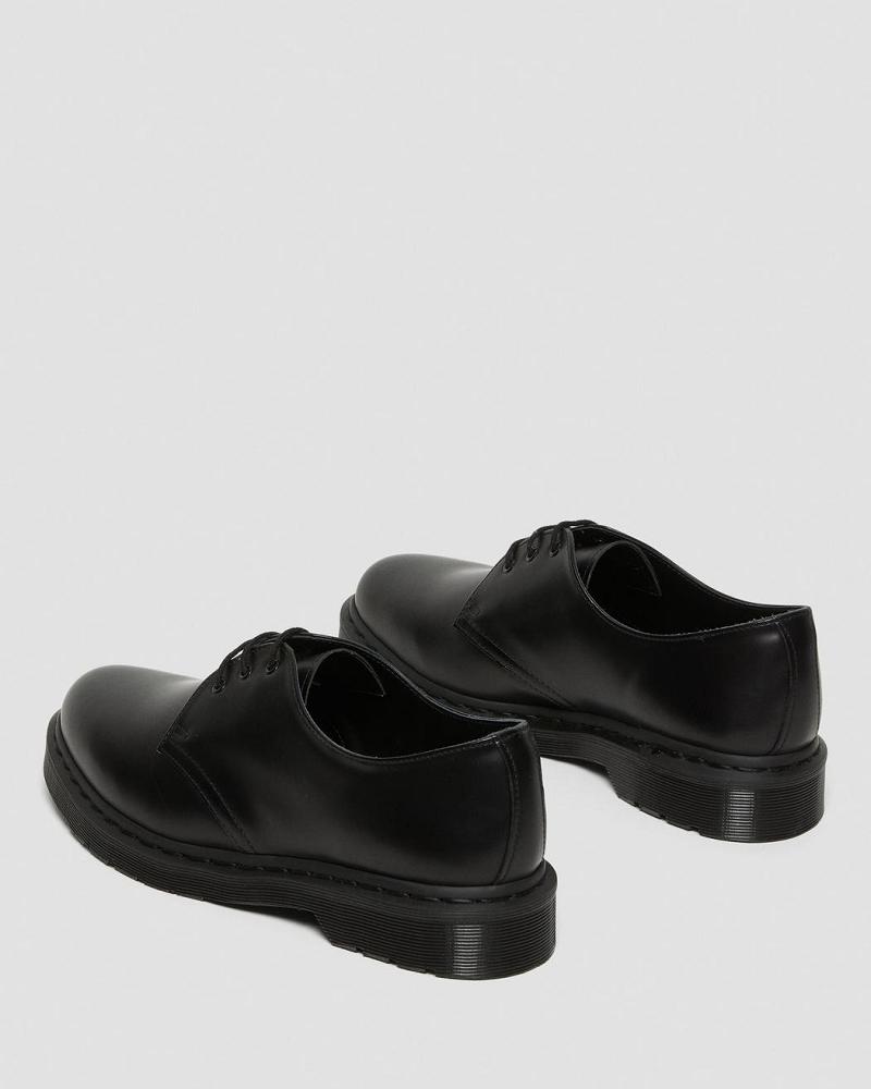 Zapatos Oxford Dr Martens 1461 Mono Smooth Cuero Mujer Negros | MX 433CTV